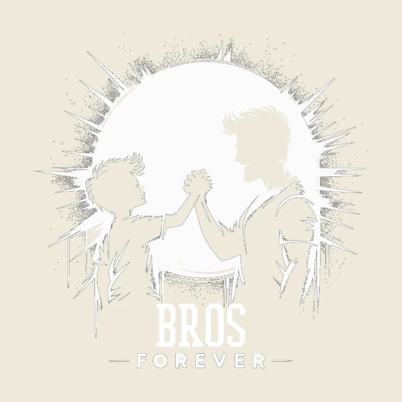 Father and Son Brothers Forever Gift FaustVate