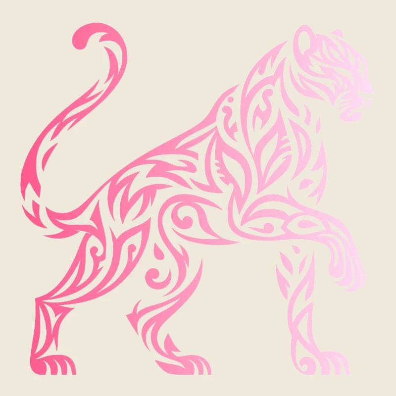 Gradient Tribal Panther