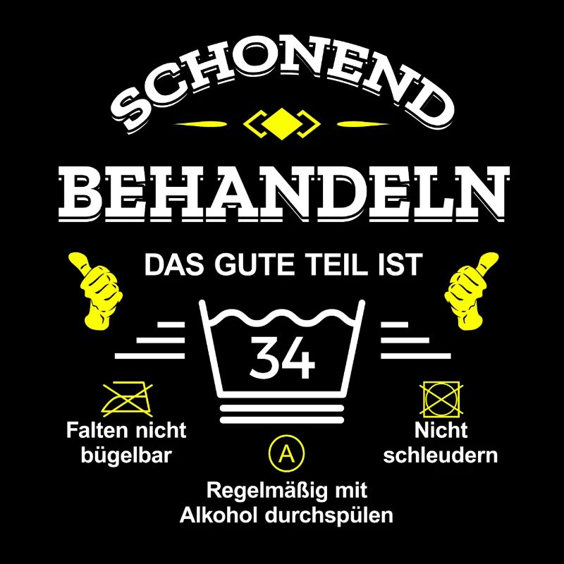SCHONEND BEHANDELN 34. GEBURTSTAG