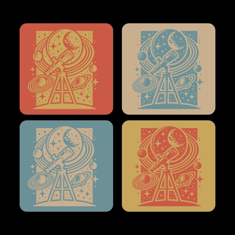 Astronomie Retro Design