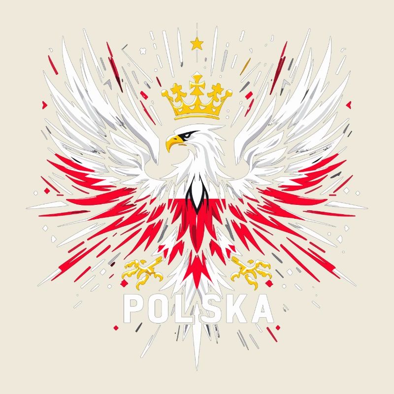 Pologne Polska aigle drapeau drapeau épique cadeau