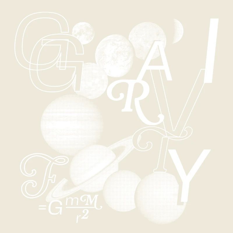 Typo Power: Gravity in Style