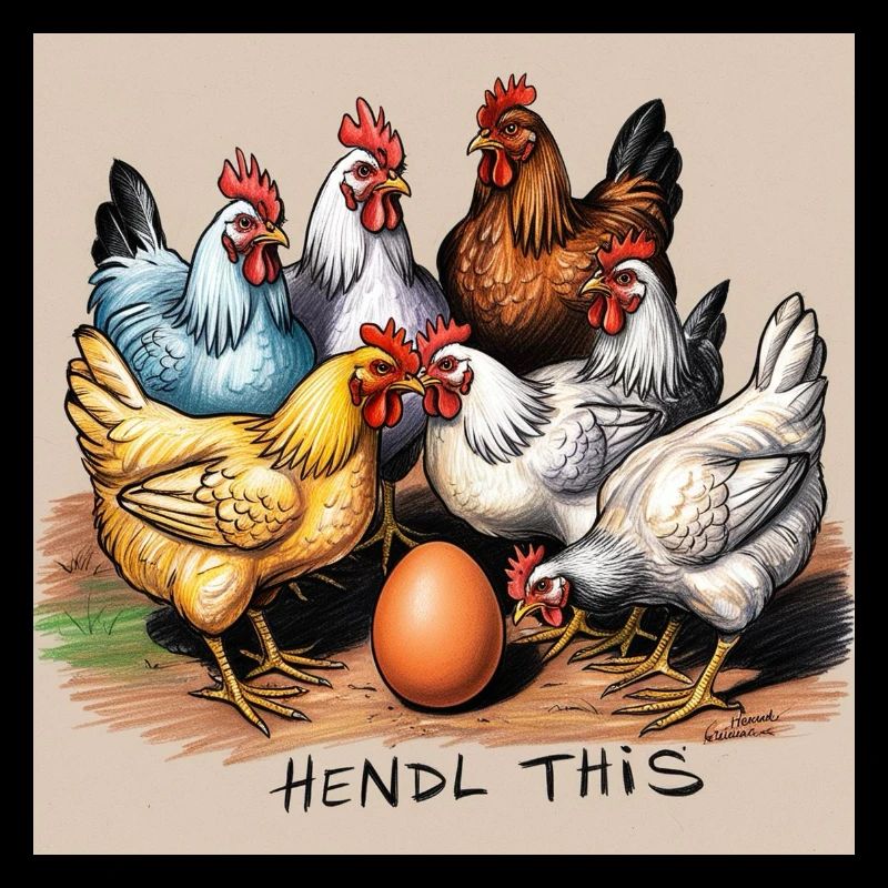 Chickens "Hendl this"