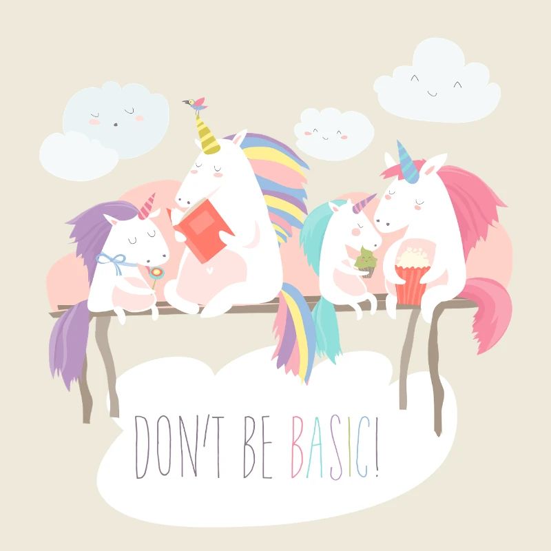 Einhorn don't be basic statement