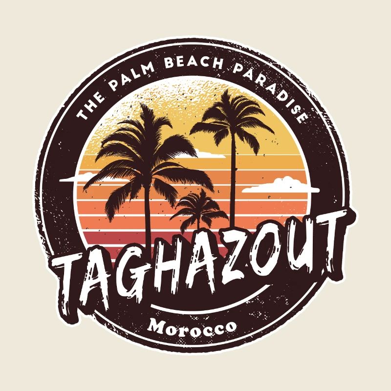 Taghazout Morocco Palm Trees Design