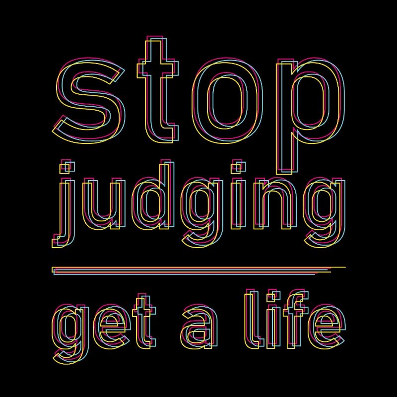 stop judging