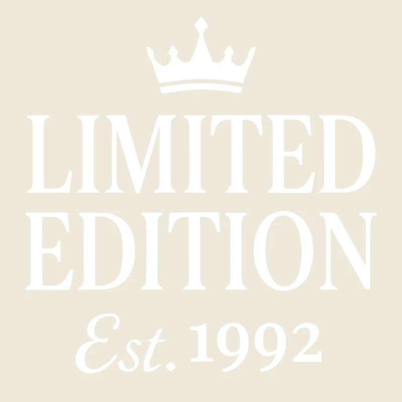 Édition limitée Est 1992