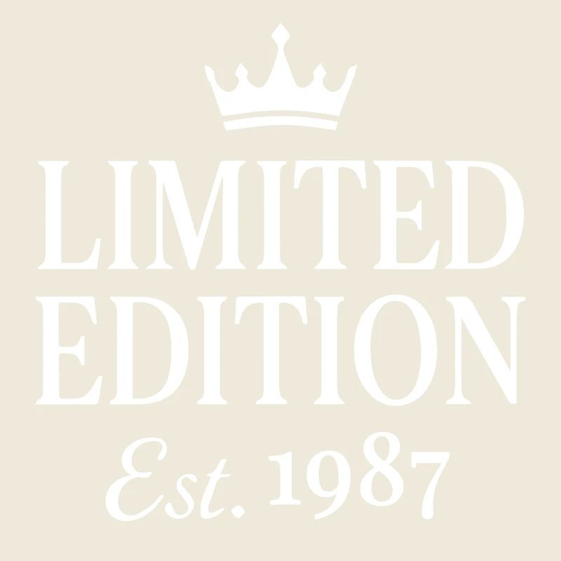 Edition limitée Est 1987