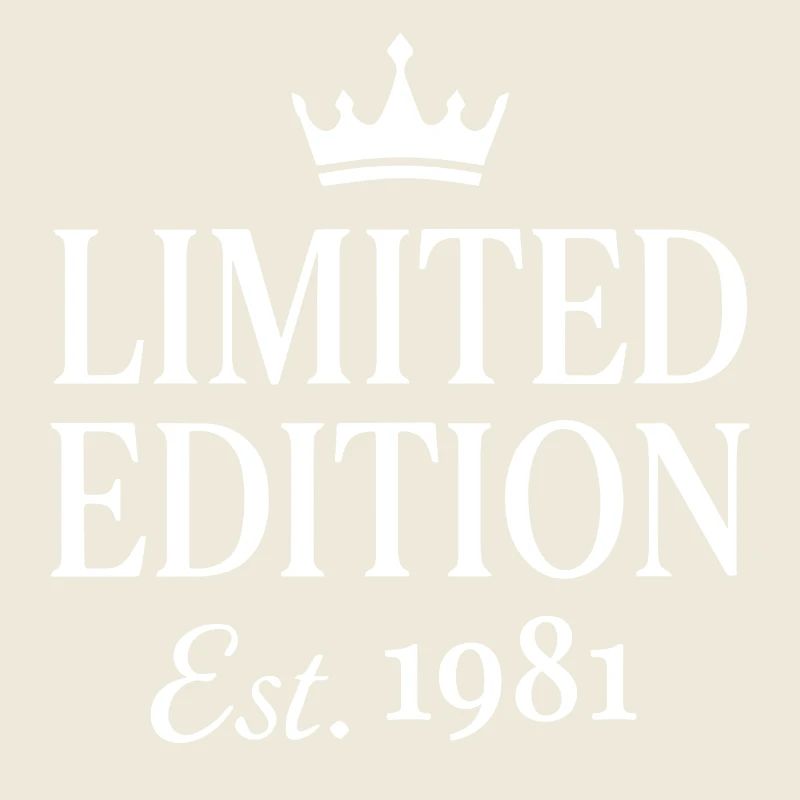 Édition limitée Est 1981