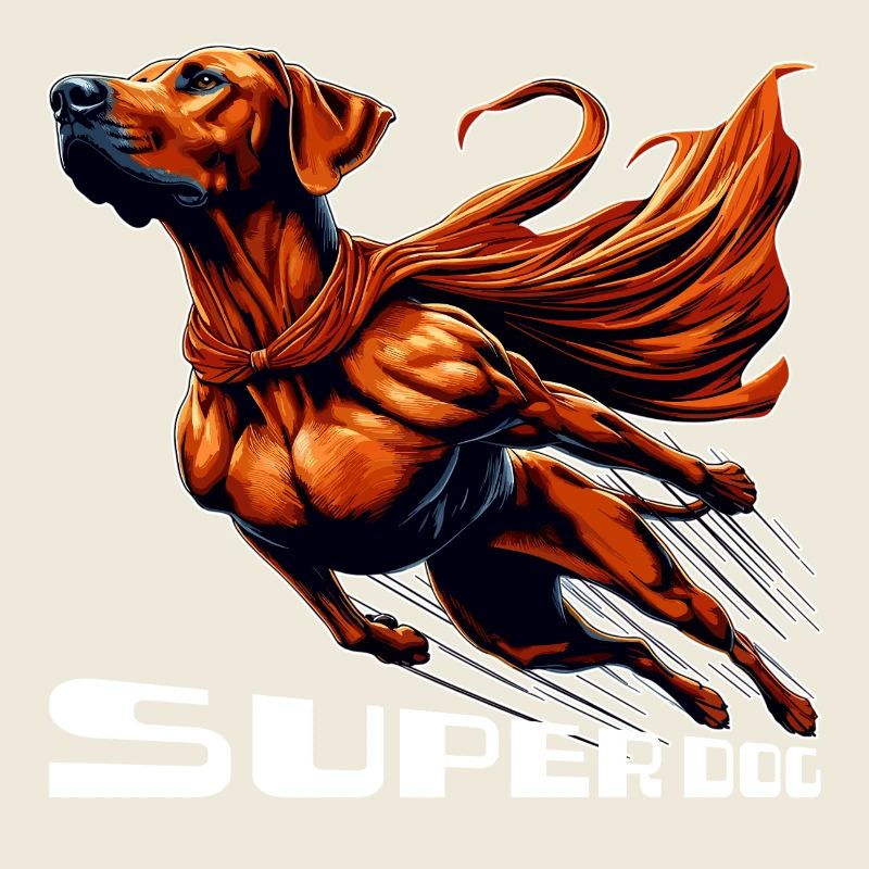 Super Dog Rhodesian Ridgeback RR Ridgie Gift