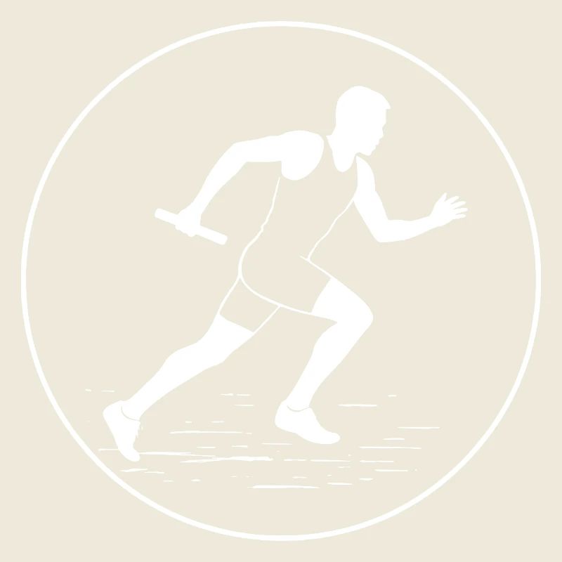 Passation de témoin dans un sprint