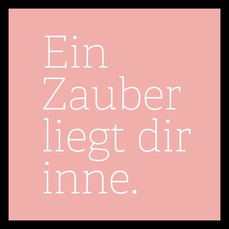 Ein Zauber liegt dir inne.