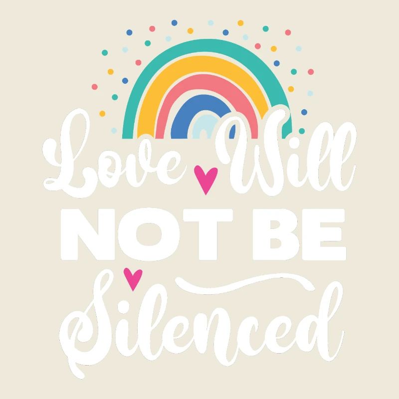 LGBTQ Pride Month - Liebe wird nicht zum Schweigen gebracht