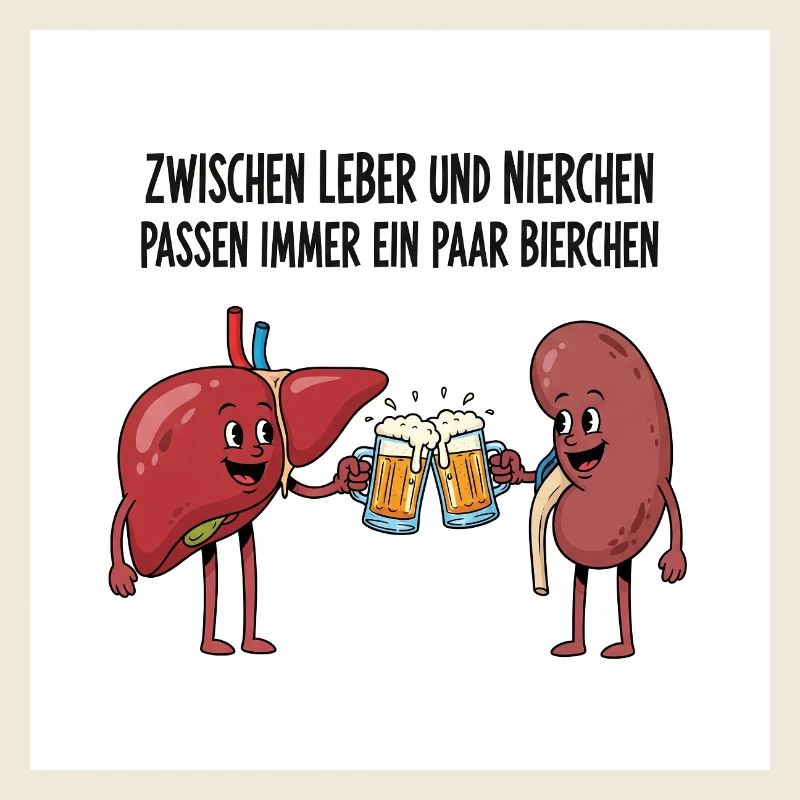 Prost, Leber und Niere! – Ein Bierchen geht immer