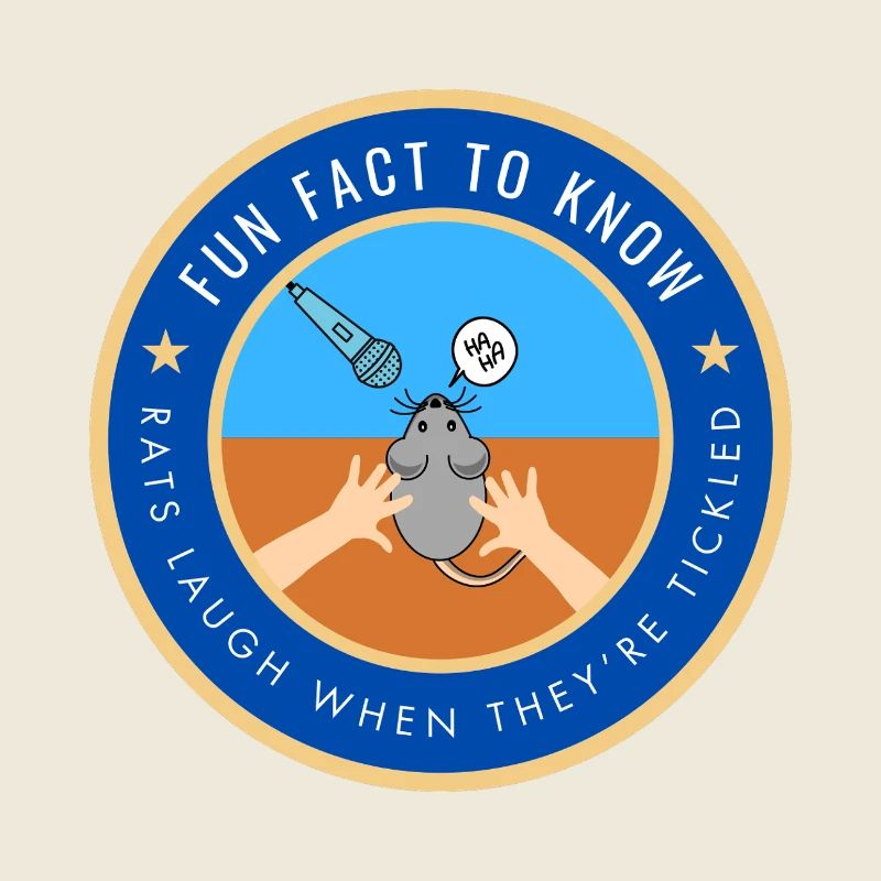 Rats laugh when they're tickled
