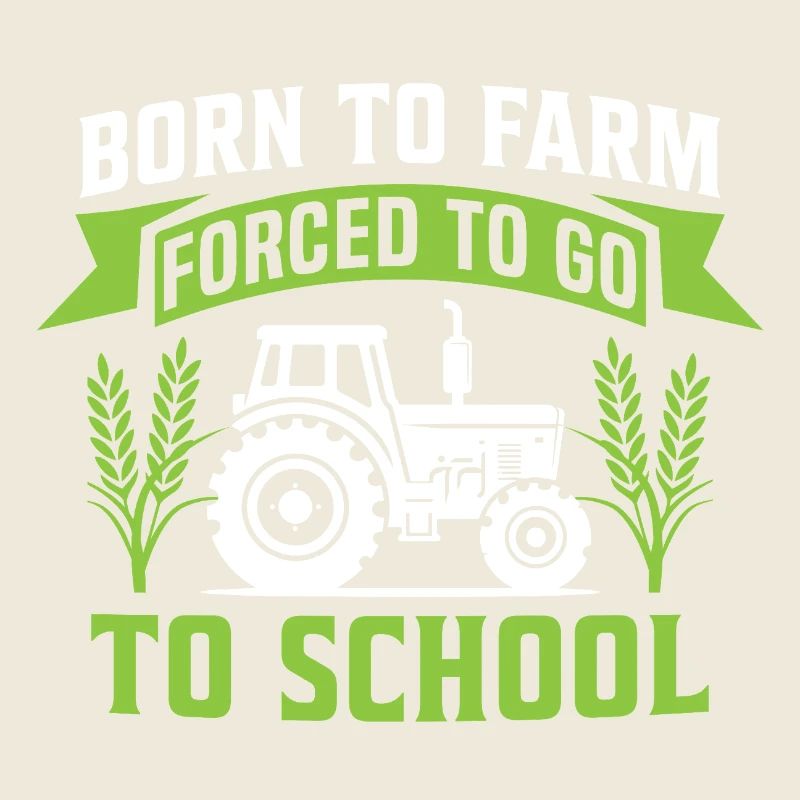 Né dans une ferme, forcé d’aller à l’école