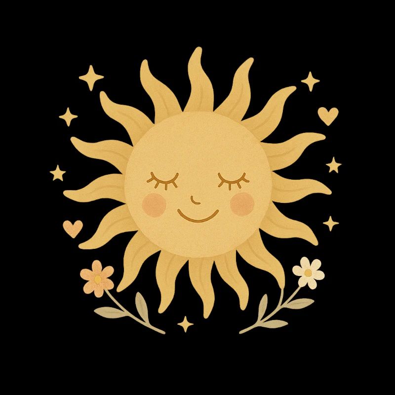 Sonnenschein Design – Sonne Kinder Boho Deko