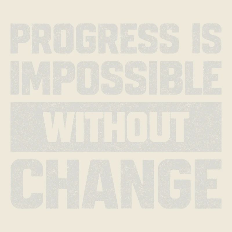 Motivational Quote on Gray Background Block Text
