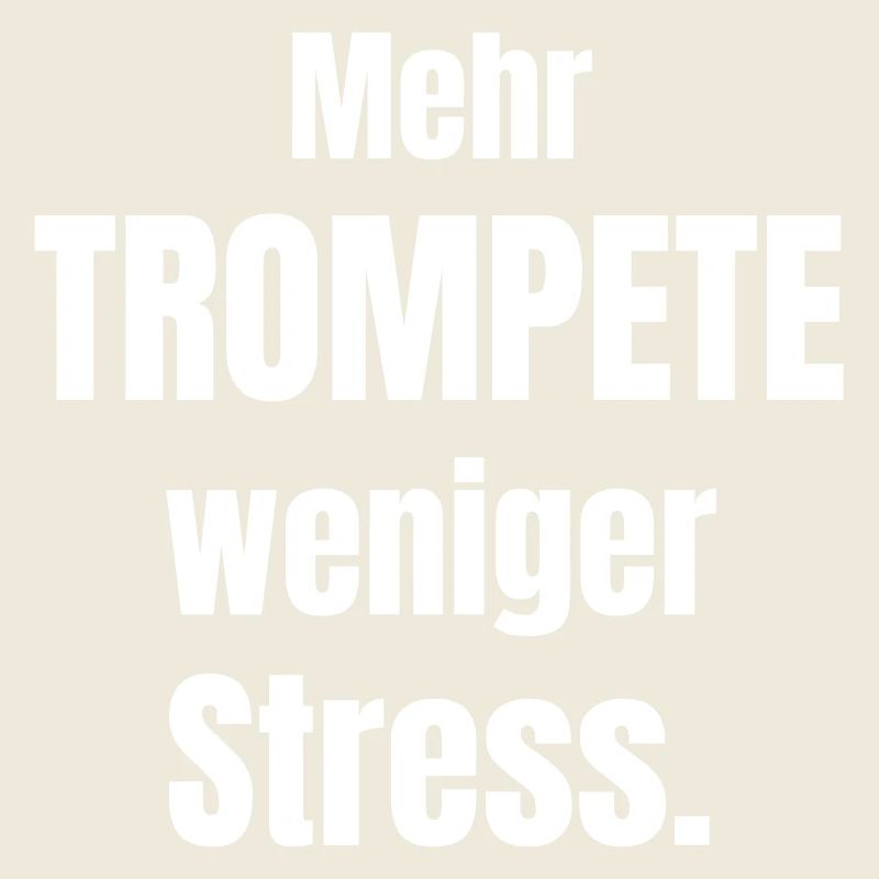 Plus de trompette, moins de stress.