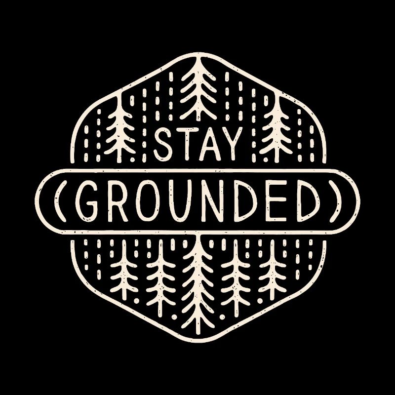 Stay grounded grounding forest bathing yoga quotes