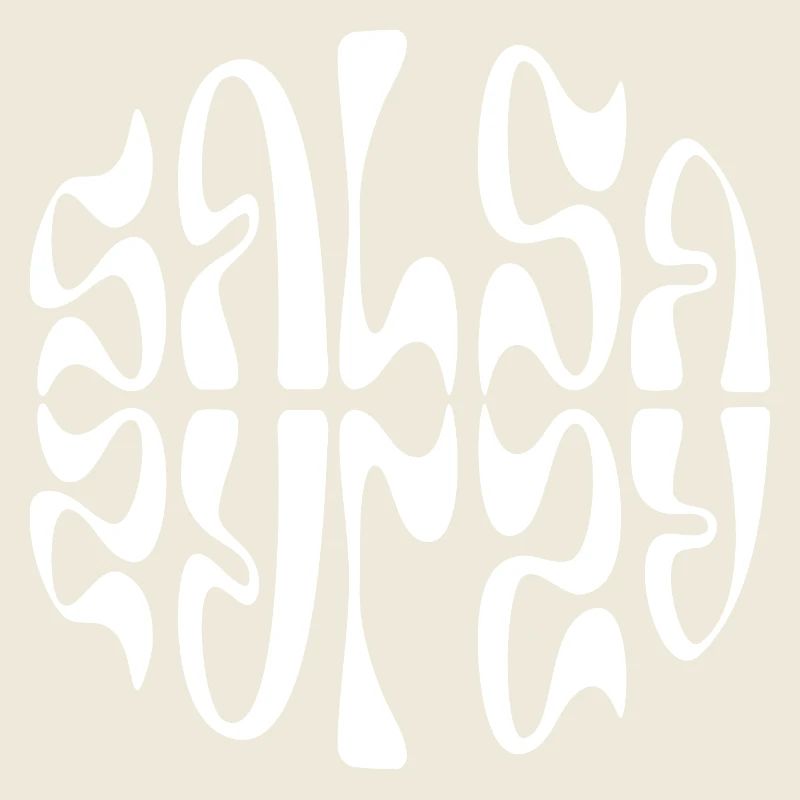 Salsa Pulse Circular Typography