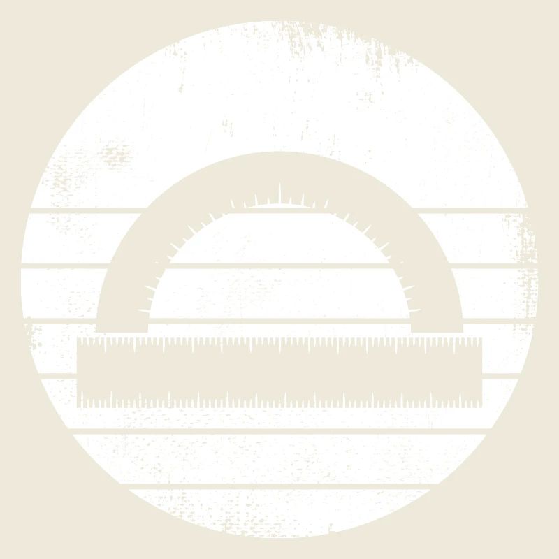 Semi-circular protractor