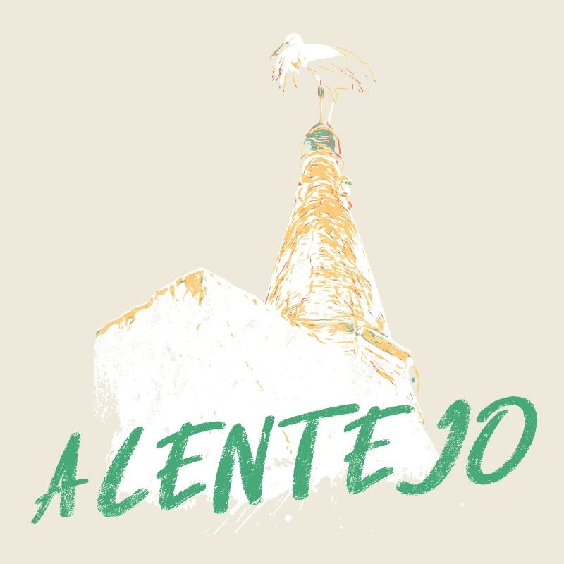 fireplace with typical Alentejo stork