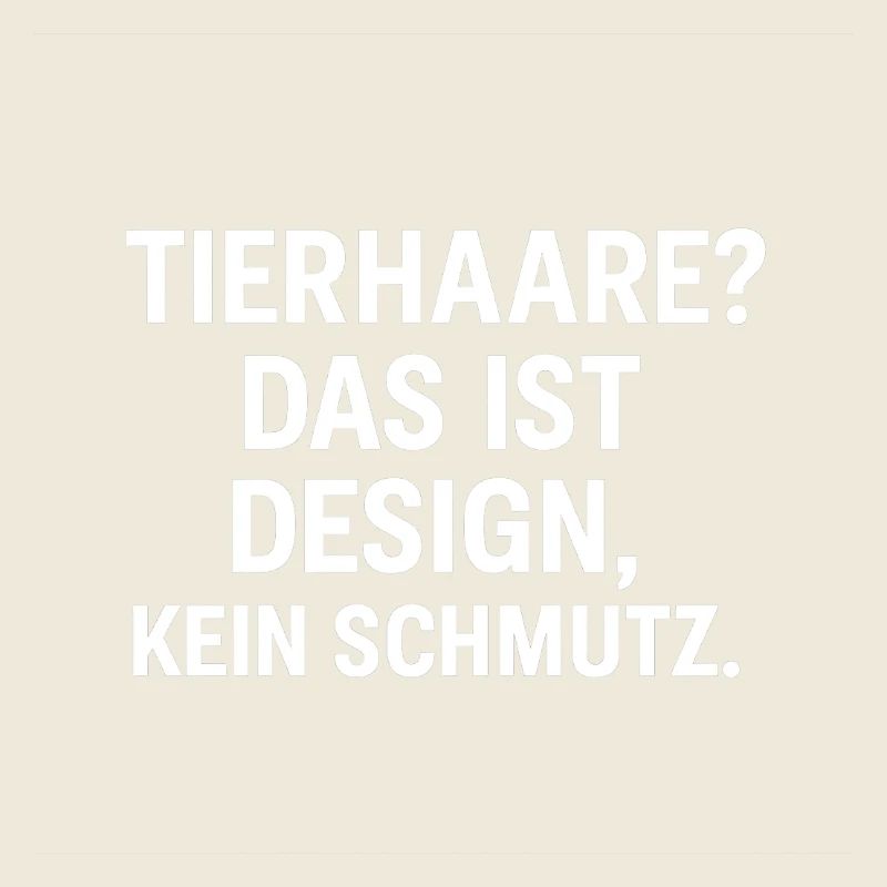 Dicton de conception de cheveux d’animaux