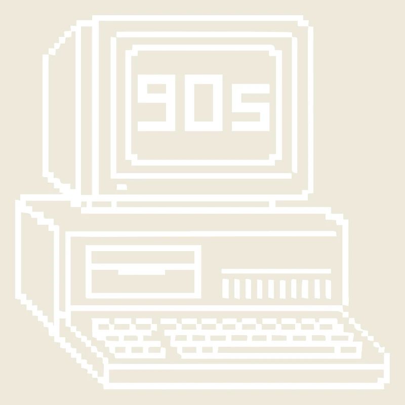 Retro 90s Console Pixel Art