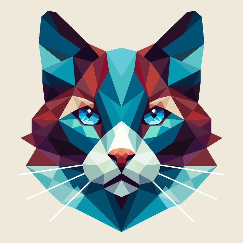 Cat Lowpoly