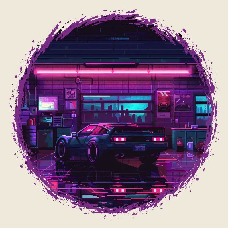 Neon Garage – RetroRift Night Edition