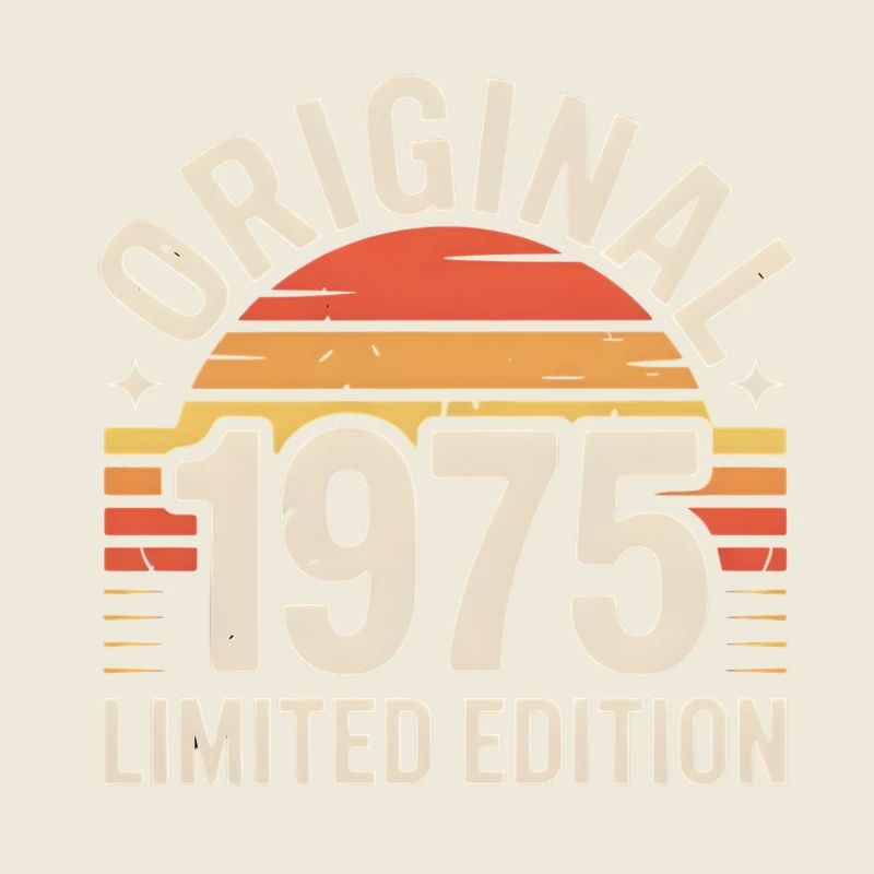 Original 1975 Edition Retro Sunset