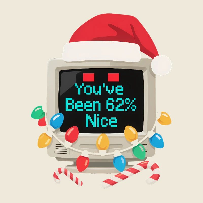 Computer Christmas AI Sarcastic Tech Gift