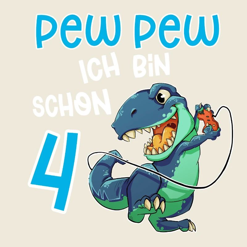 4th Birthday T Rex Gaming