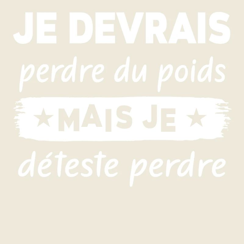 Je devrais perdre du poids mais je déteste