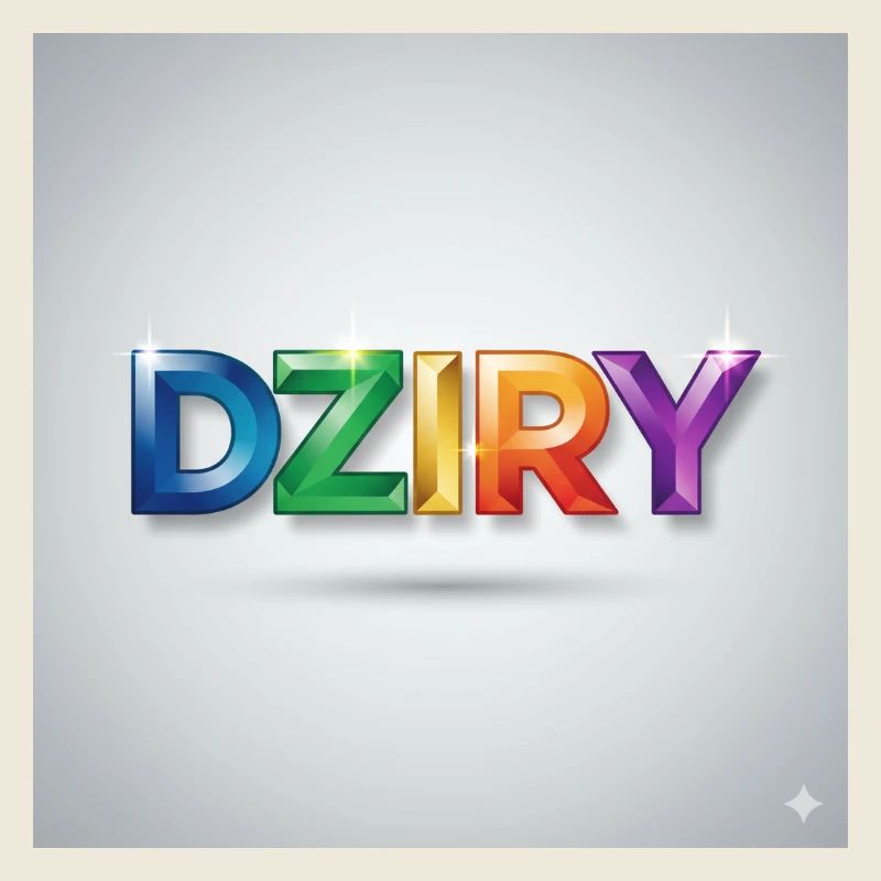 DZIRY Regenbogen Farbverlauf