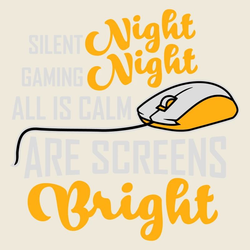 Silent Night Gaming Night All Calm Screens Bright