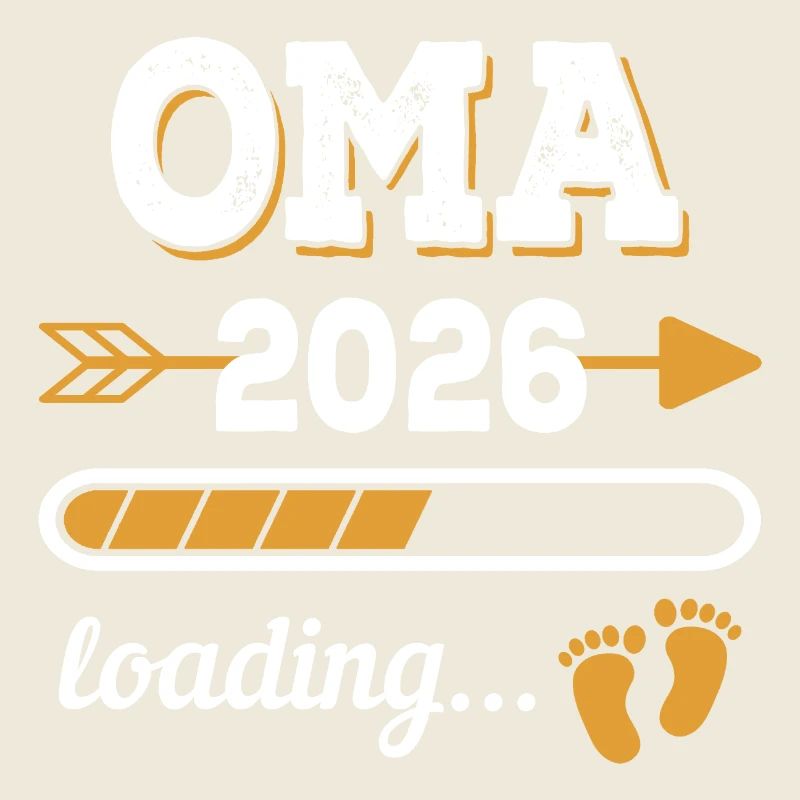 Oma 2026 Loading Zukünftige Großmutter Geschenk