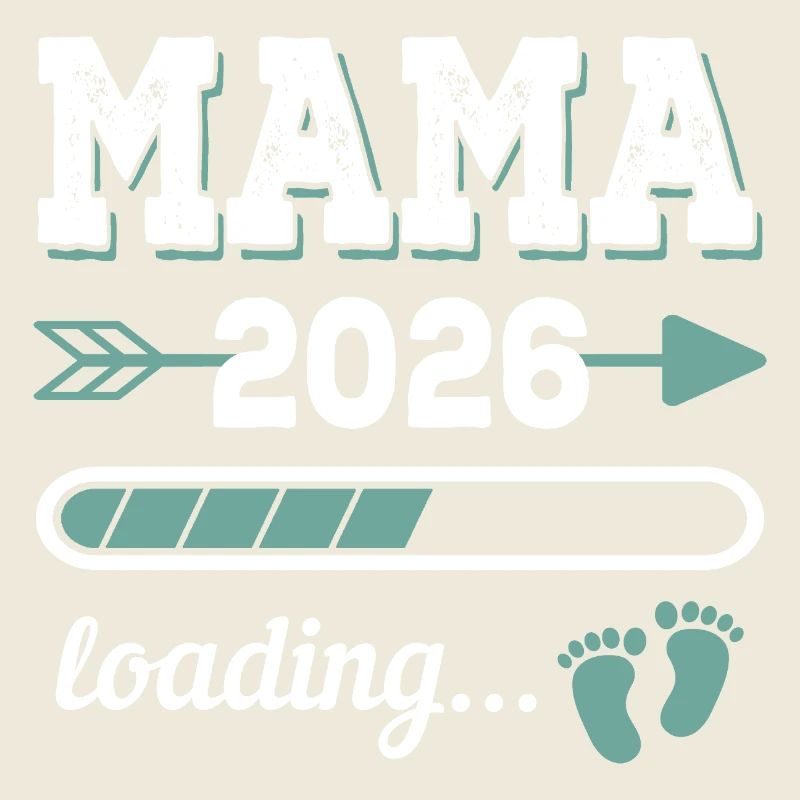 Mom 2026 Loading Expectant Mom Gift Idea