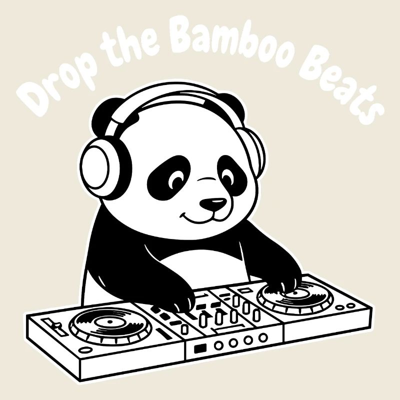 Bamboo Beats Panda DJ