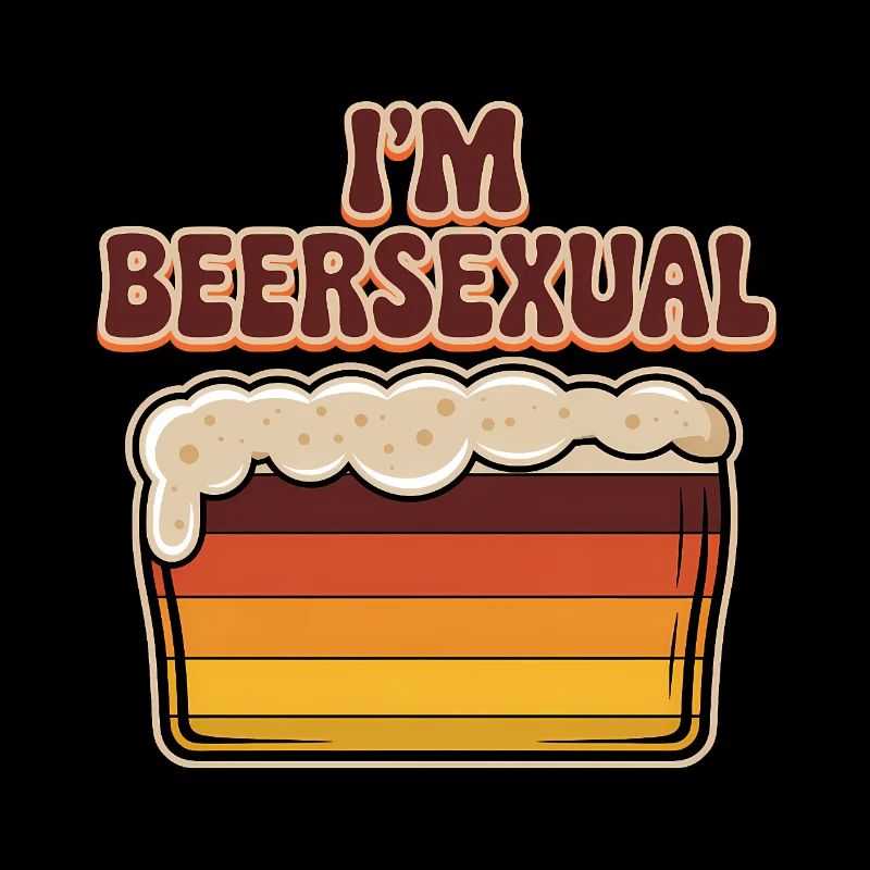 I'm Beersexual - Cool Beer Logo