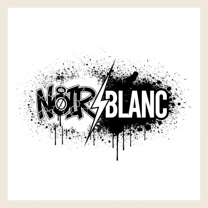 Nordweißer Graffiti-Blitz