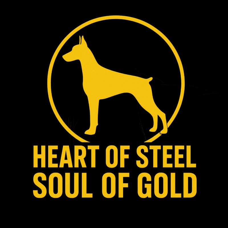 Doberman design for real lovers