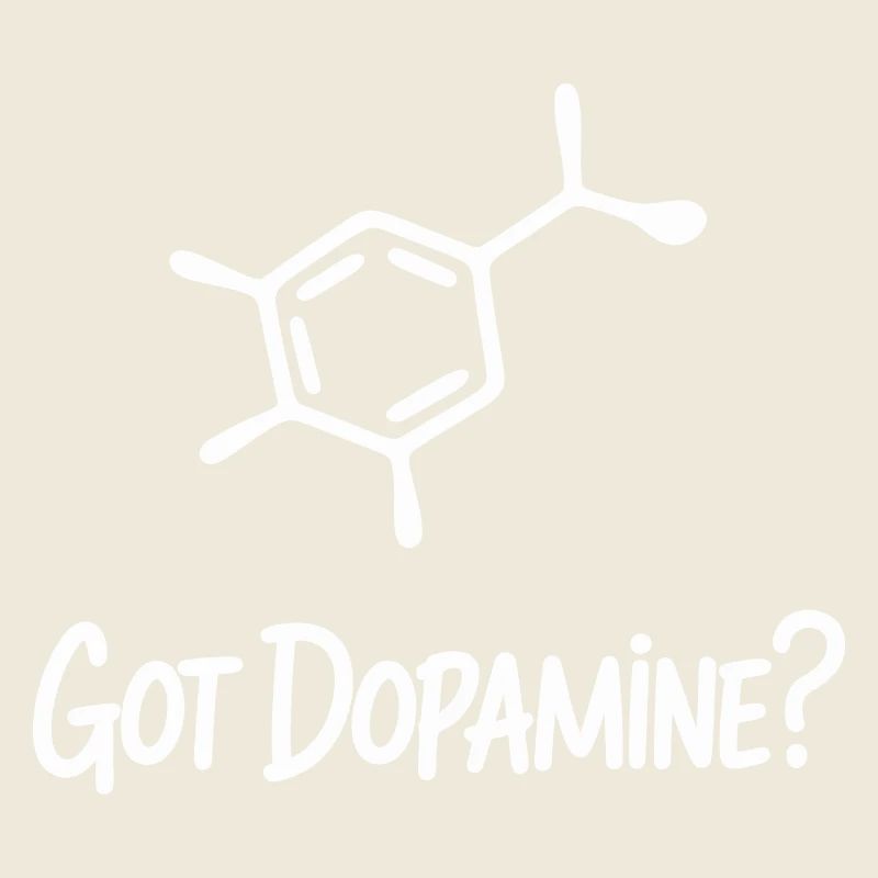 Dopamine Molecule Tee