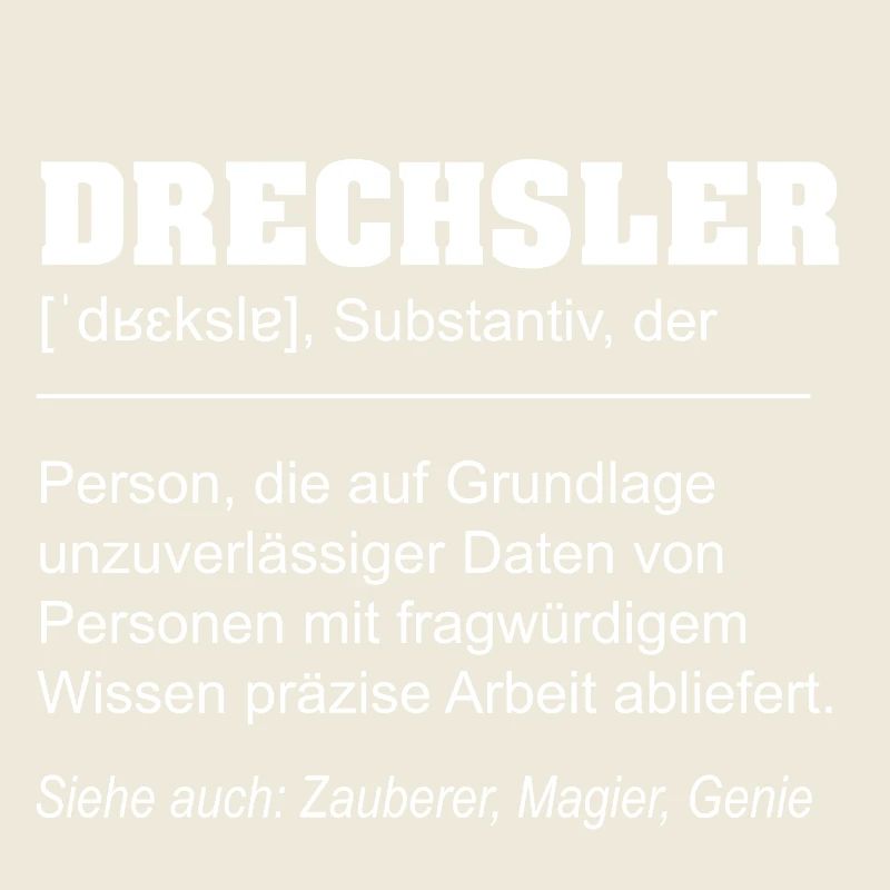 Definition Drechsler lustig