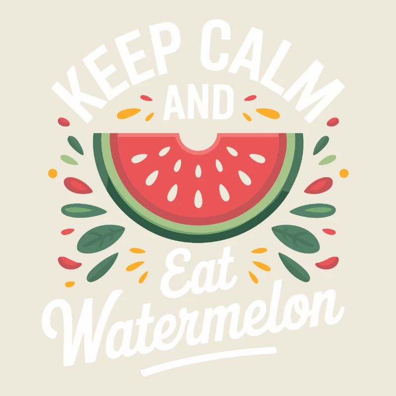 Restez calme et mangez de la pastèque