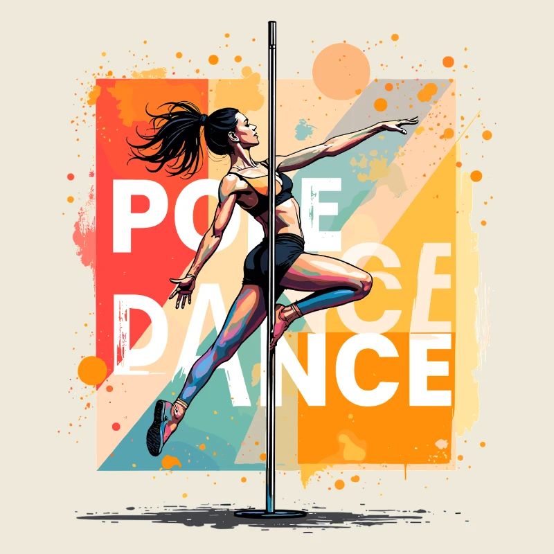 Pole Dance Pole Dancer Classy Acrobatic Gift