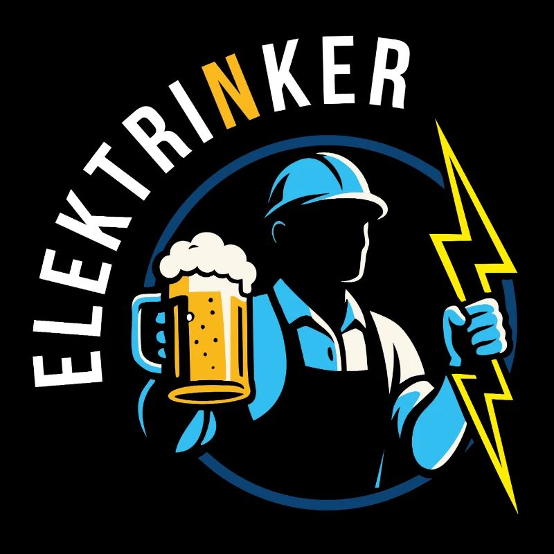 Elektrinker – Lustiger Elektriker Spruch Wortspiel
