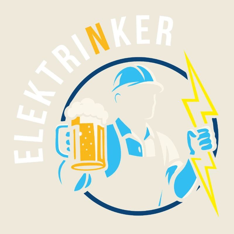 Elektrinker – Lustiger Elektriker Spruch Wortspiel