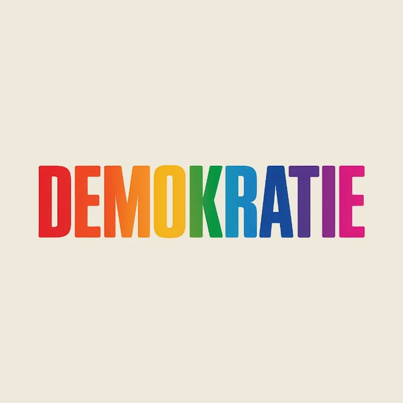 Democracy - Cool Pride Logo